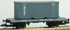 1746 PSK Modelbouw Flat Car type Lkllmp with 20	â€² container "Morflot"